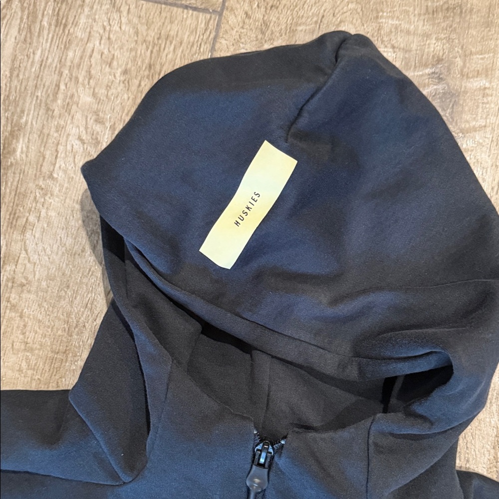 Adidas Washington Huskies Full Zip Player Travel ZNE Hoodie Black Sz Large - Picture 4 of 10